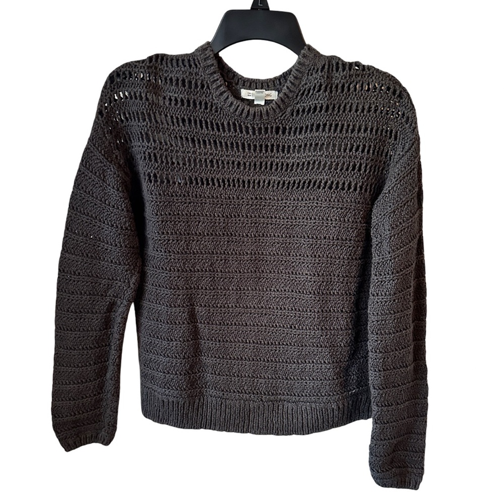 8Y👚 Billabong Charcoal Knit Top